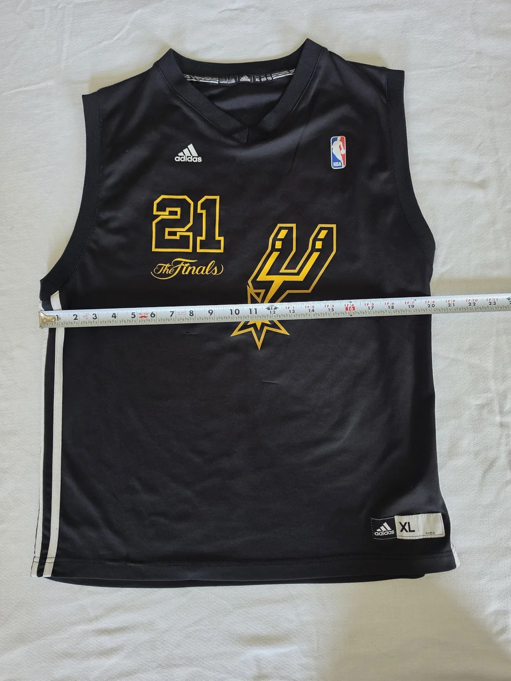 Tim Duncan #21 Adidas SA Spurs 2013 NBA Finals Edition Commemorative Jersey Adu